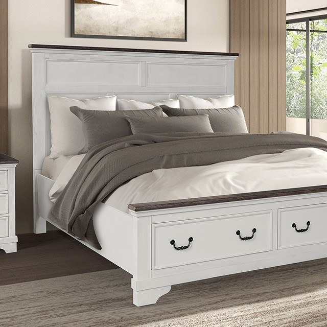FM79014WH-EK Hampstead E.King Bed