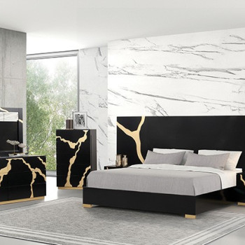 FM7425BK-WP-Q-4PC 4PC SETS Goldsberg Queen Bed