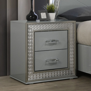 FM7253GY-N Cassiopeia Nightstand