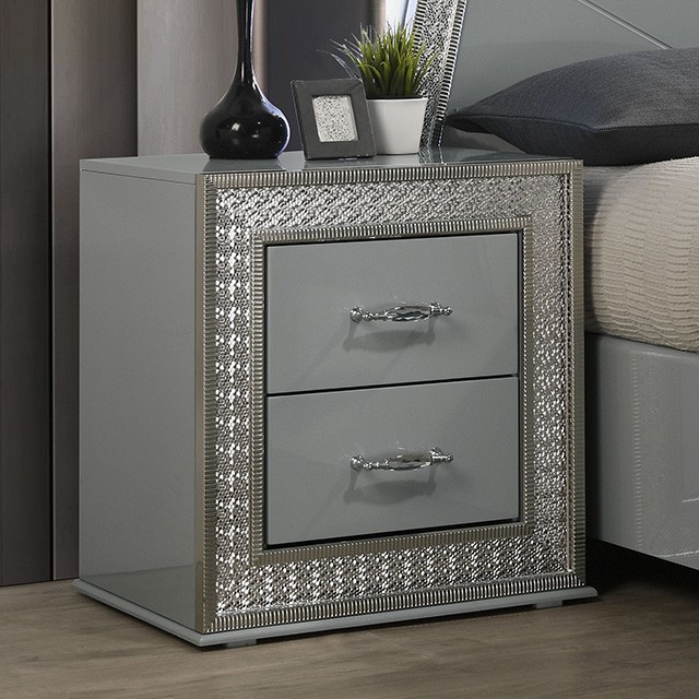 FM7253GY-N Cassiopeia Nightstand