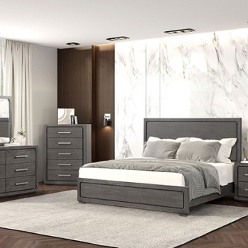 FM70100GY-Q-4PC 4PC SETS Crowthorne Queen Bed