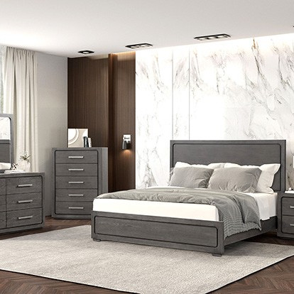 FM70100GY-Q-4PC 4PC SETS Crowthorne Queen Bed