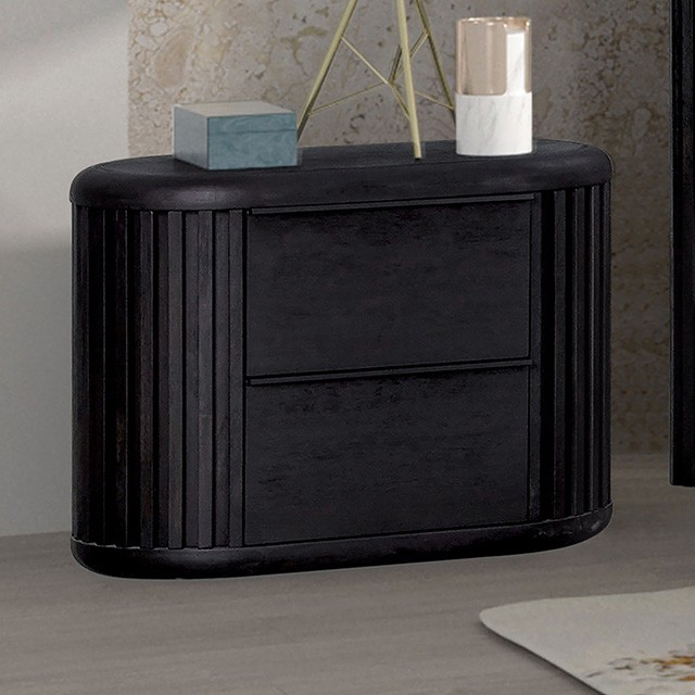 FM73000BK-N1 Hildesheim 2 Drawer Nightstand