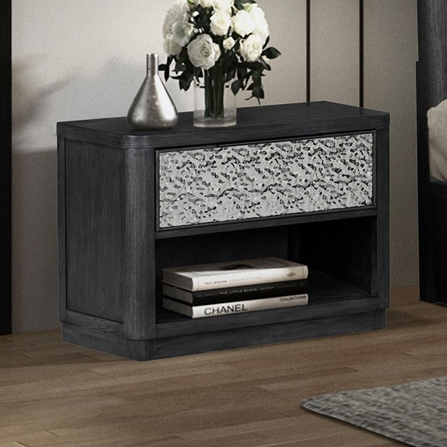 FM79001ES-N1 Sterling West 1-Drawer Nightstand