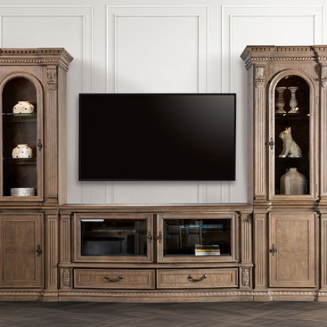 FM5418AK-TV-SET Seven Oaks Entertainment Center