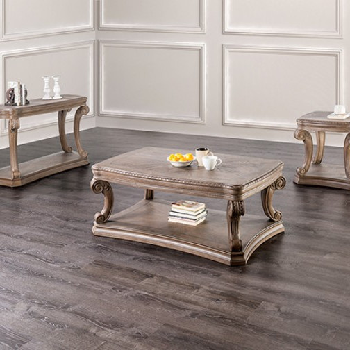 FM4518AK-3PC 2PC SETS Seven Oaks Cocktail Table + End Table + Sofa Table