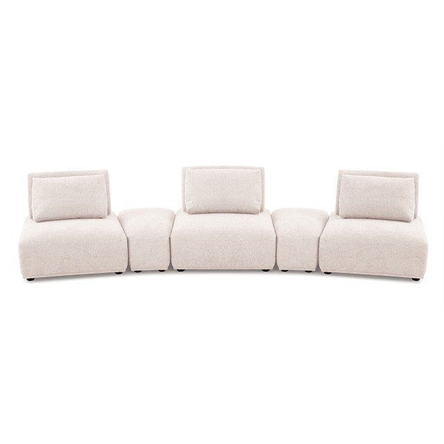 FM63001LB-G Stavanger Curved 3-Seater