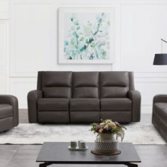 CM9914GY-SF-PM-2PC 2PC SETS Vasilios Power Sofa + Loveseat