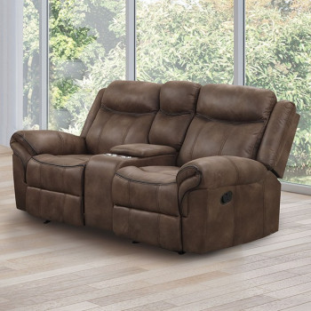 NX6001BR-LV Agata Glider Recliner Loveseat
