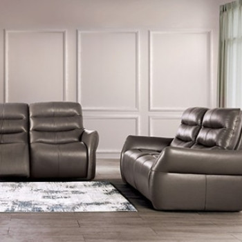 FM90007GY-PM-2PC 2PC SETS Granucci Sofa + Loveseat
