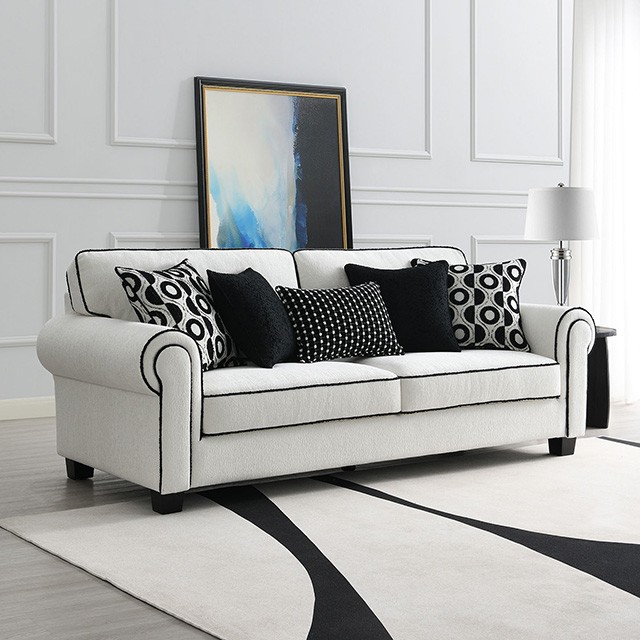 FM61007WH-SF Viviani Sofa