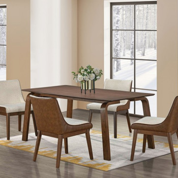 FM3213WN-T-TABLE-5PC 5PC SETS Viken Dining Table + 4 Side Chairs