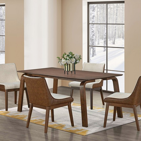 FM3213WN-T-TABLE-5PC 5PC SETS Viken Dining Table + 4 Side Chairs