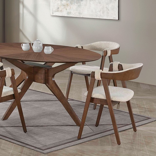 FM3211WN-T-TABLE Ebikon Oval Dining Table