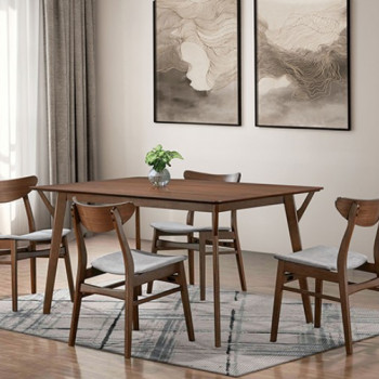 FM3210WN-T-5PC 5PC SETS Skien Dining Table + 4 Side Chairs