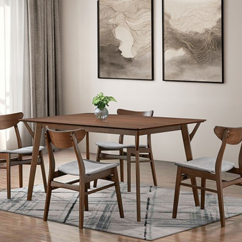 FM3210WN-T-5PC 5PC SETS Skien Dining Table + 4 Side Chairs