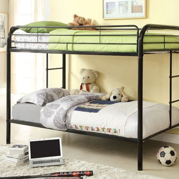 CM-BK1032-BK Rainbow Twin/Twin Bunk Bed
