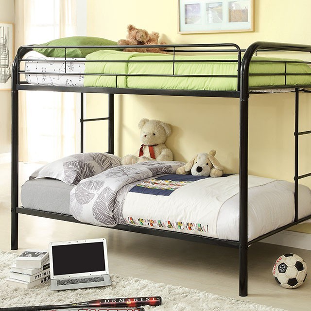 CM-BK1032-BK Rainbow Twin/Twin Bunk Bed