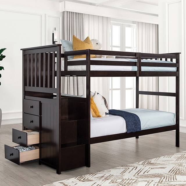 FM-BK102ES-T-BED Ontario Twin/Twin Bunk Bed