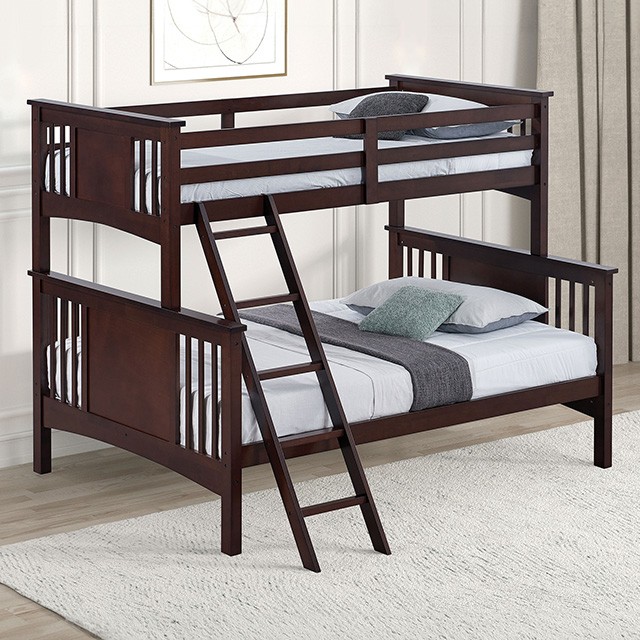 FM-BK602F-DW-BED Spring Creek Twin/Full Bunk Bed