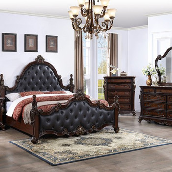 FM7637CH-Q-4PC 4PC SETS CREMONA Queen BED