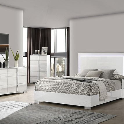 FM7211WH-EK-5PC 5PC SETS SINISTRA E.King BED
