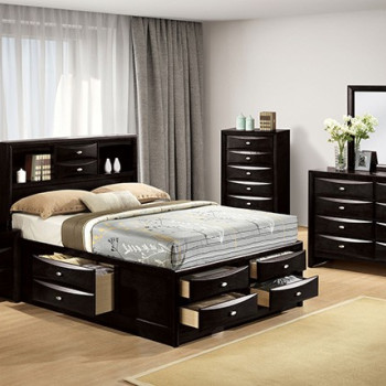 FM7210BK-Q-4PC 4PC SETS ZOSIMO Queen BED