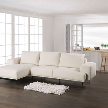FM63006WH-L BAERUM SECTIONAL, LEFT CHAISE