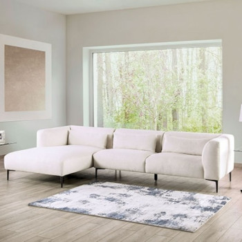 FM63002WH-SECT-L PADERBORN SECTIONAL, LEFT CHAISE