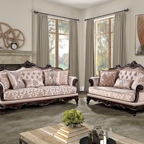 FM65002BR-2PC 2PC SETS VERACRUZ SOFA + LOVESEAT