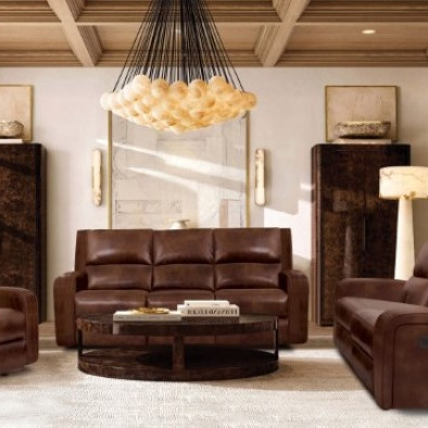 CM9924MB-2PC 2PC SETS SOTERIOS POWER SOFA + LOVESEAT