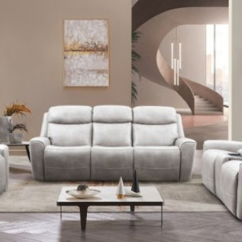 CM9922FG-2PC 2PC SETS ARTEMIA POWER SOFA + LOVESEAT