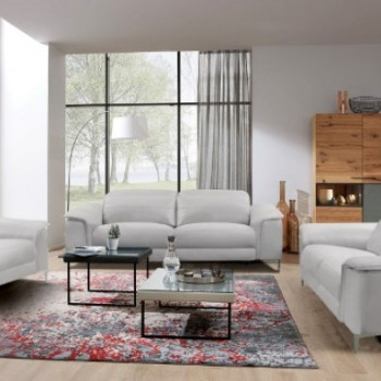 CM9927FG-2PC 2PC SETS ASCONA POWER SOFA + LOVESEAT