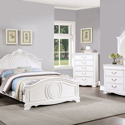 CM7458WH-F-4PC 4PC SETS ALECIA Full BED