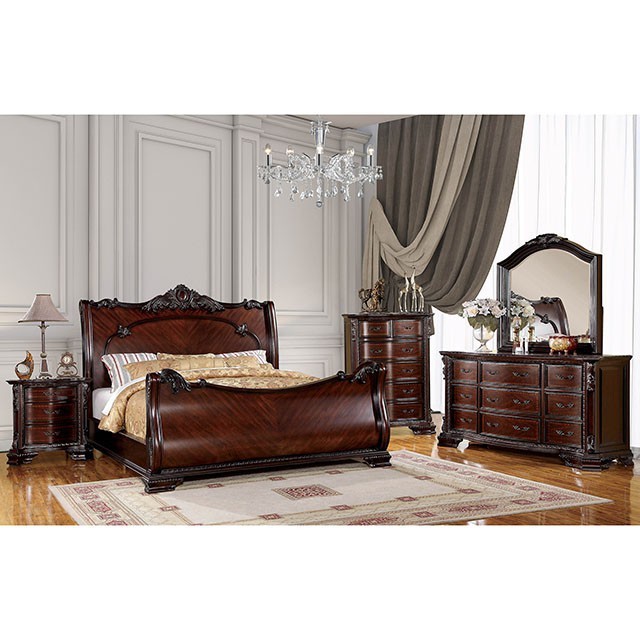 CM7277EK-4PC 4PC SETS BELLEFONTE E.King BED