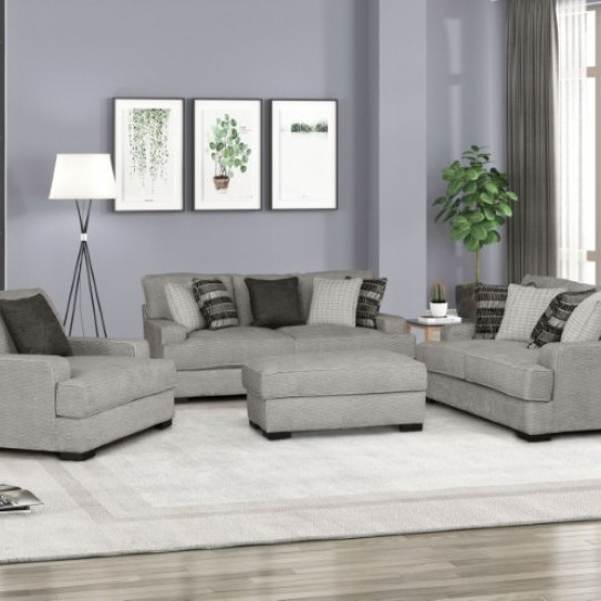 FM64201GY-SF-LV-CH 3PC SETS ARDENFOLD SOFA + LOVESEAT + CHAIR