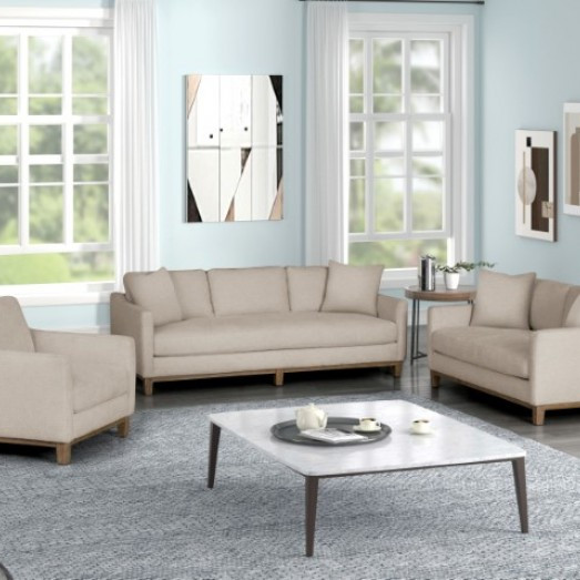 FM64200-SF-LV-CH 3PC SETS HALDEN SOFA + LOVESEAT + CHAIR