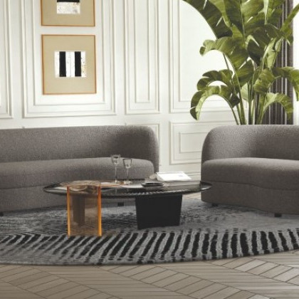 FM61003GY-SF-LV 2PC SETS VERSOIX SOFA + LOVESEAT