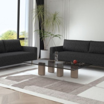 FM61000BK-SF-LV 2PC SETS ELVERUM SOFA + LOVESEAT