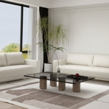 FM61000WH-SF-LV 2PC SETS ELVERUM SOFA + LOVESEAT