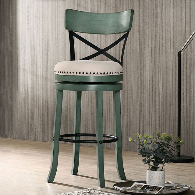 CM-BR1855GR-29-2PK CLARENCE 29" SWIVEL BARSTOOL (2/BOX)