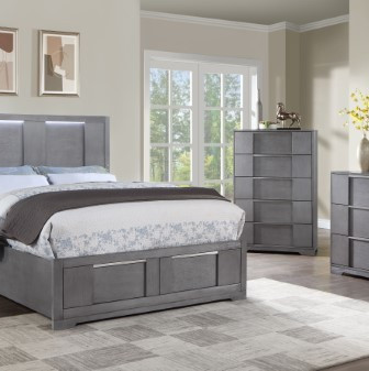 CM7475GY-Q-4PC 4PC SETS REGULUS Queen Bed