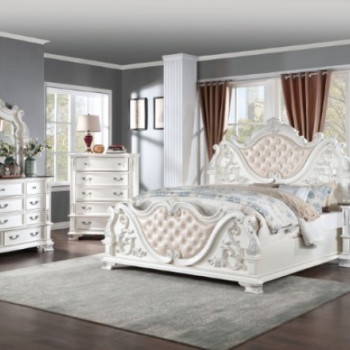 CM7478WH-EK-4PC 4PC SETS ESPARANZA E.King BED