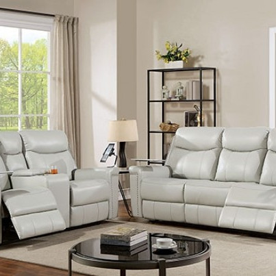 CM6252LG-SF-PM-2PC 2PC SETS FLORINE POWER SOFA + LOVESEAT