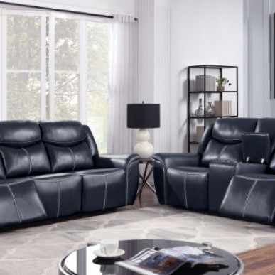 CM6147BL-SF-PM-2PC 2PC SETS ABBOTSFORD POWER SOFA + LOVESEAT