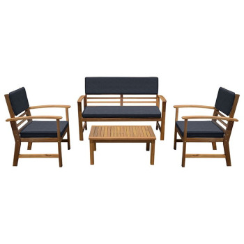 GM-1020BL-4PK HANA 4 PC. PATIO SET