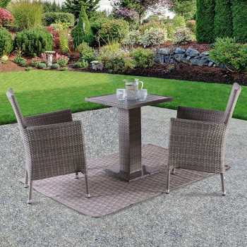 FM80004GY-3PC-06GY AMINTA PATIO BISTRO SET