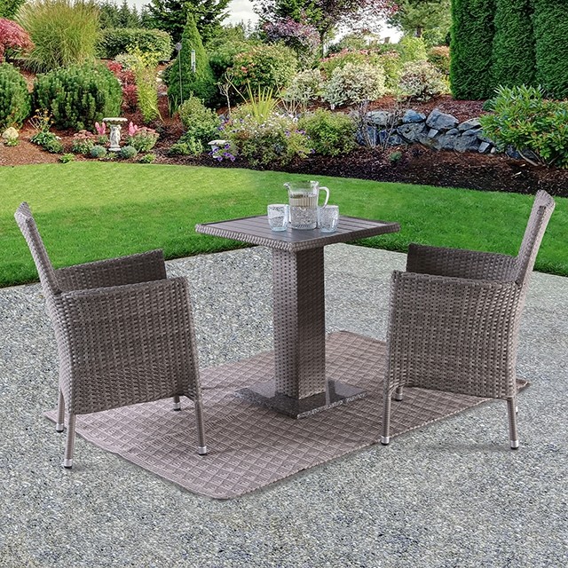 FM80004GY-3PC-06GY AMINTA PATIO BISTRO SET