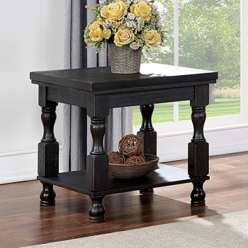 FOA4908BK-E CALANDRA END TABLE