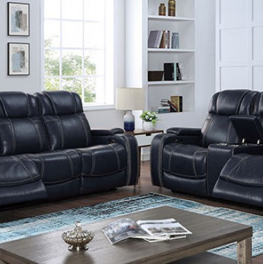 CM6488NV-SF-LV 2PC SETS ZEPHYR POWER SOFA + POWER LOVESEAT